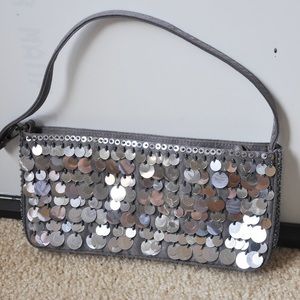Shiny sequin evening bag y2k
